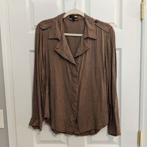 Rag & bone plaid blouse